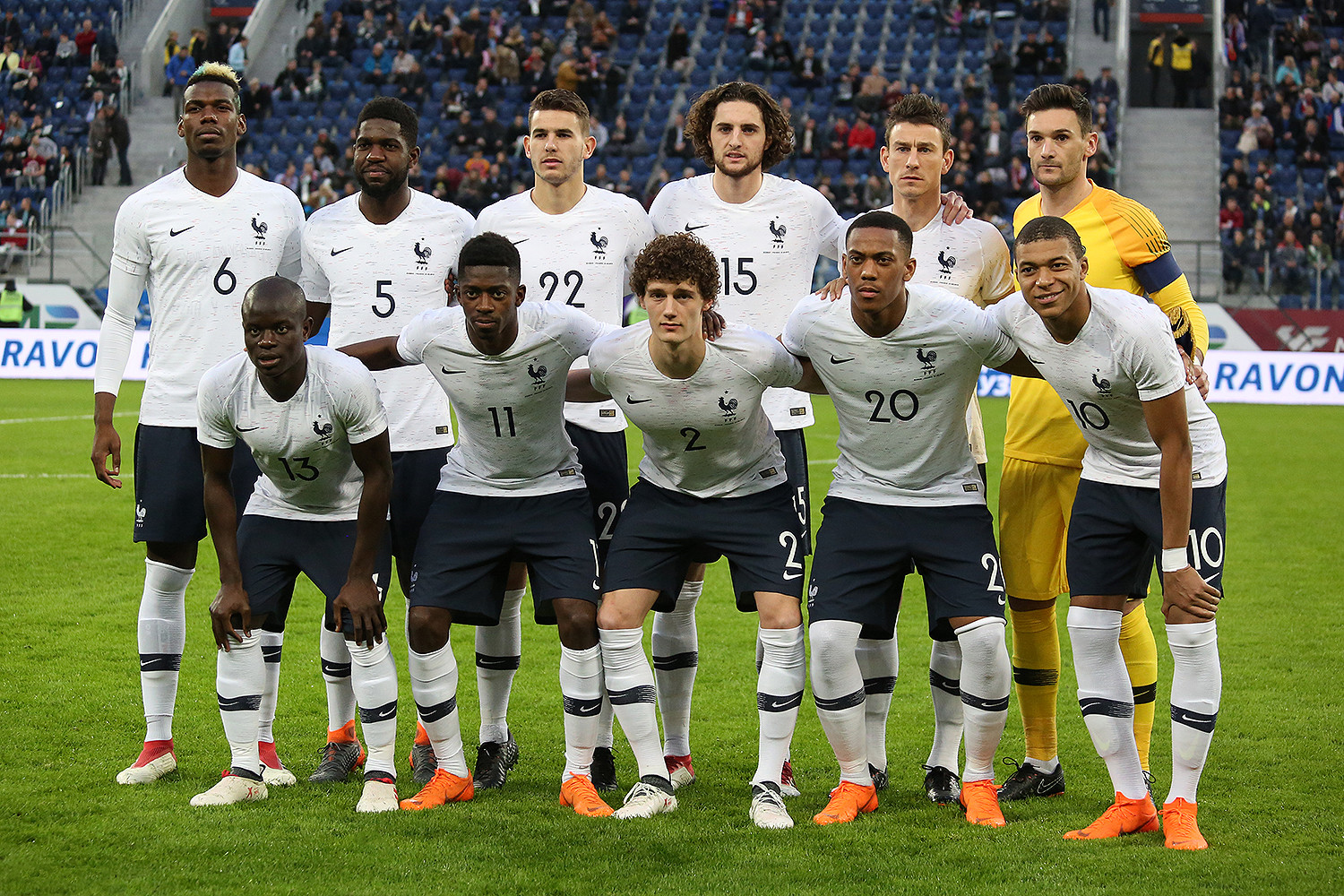 Imagem de referência de Seleção Francesa de Futebol, descrito nos dados abertos como equipe que representa a França nas competições internacionais e continentais da UEFA e da FIFA
