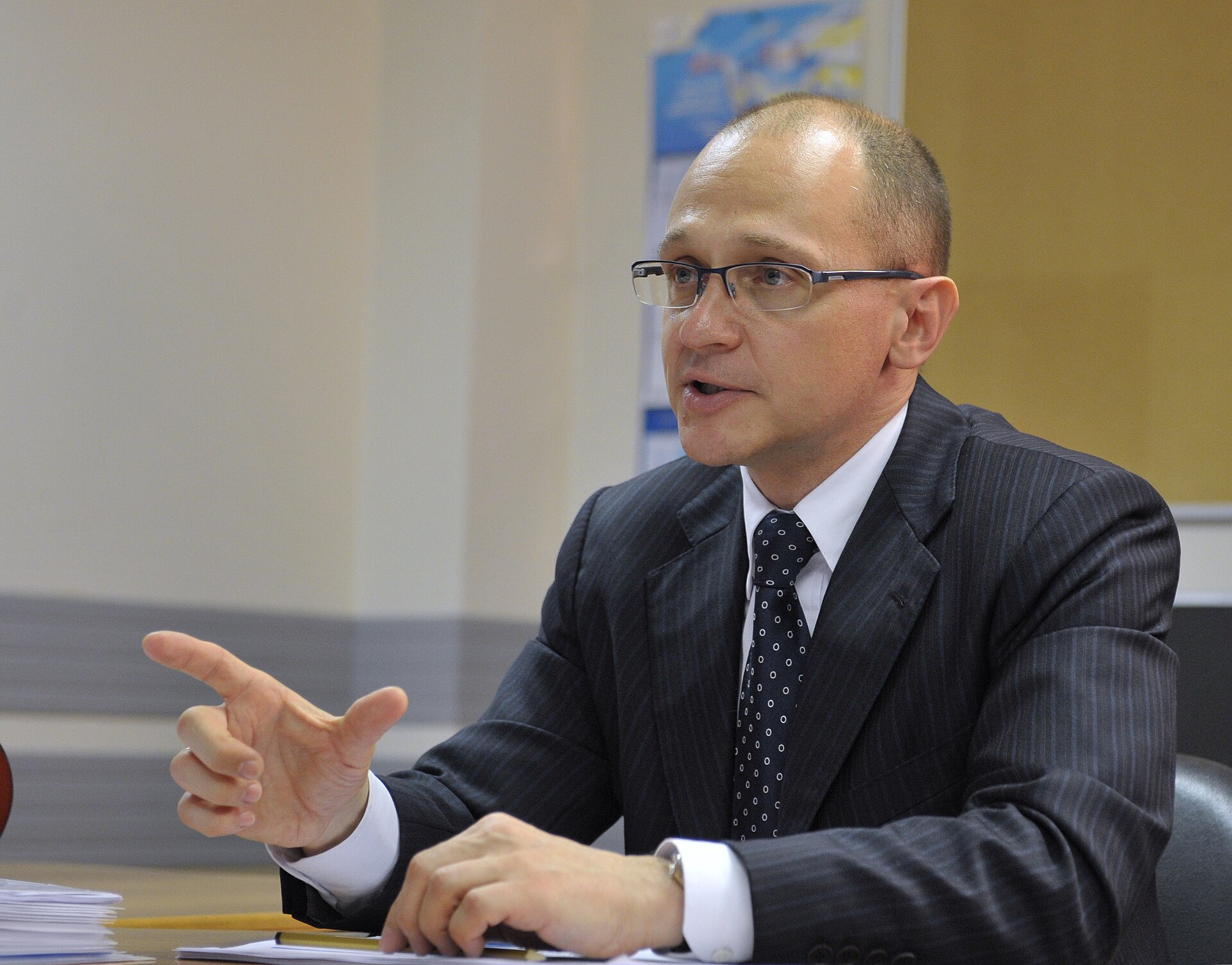 Imagem de referência relacionada a Sergey Kiriyenko, item descrito como político russo