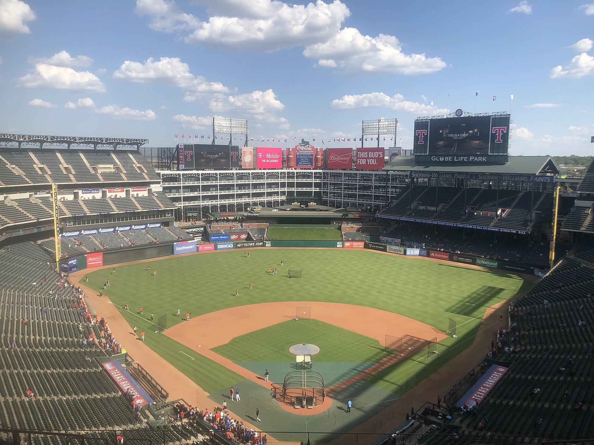 Imagem de referência de Choctaw Stadium, descrito nos dados abertos como estádio localizado em Arlington