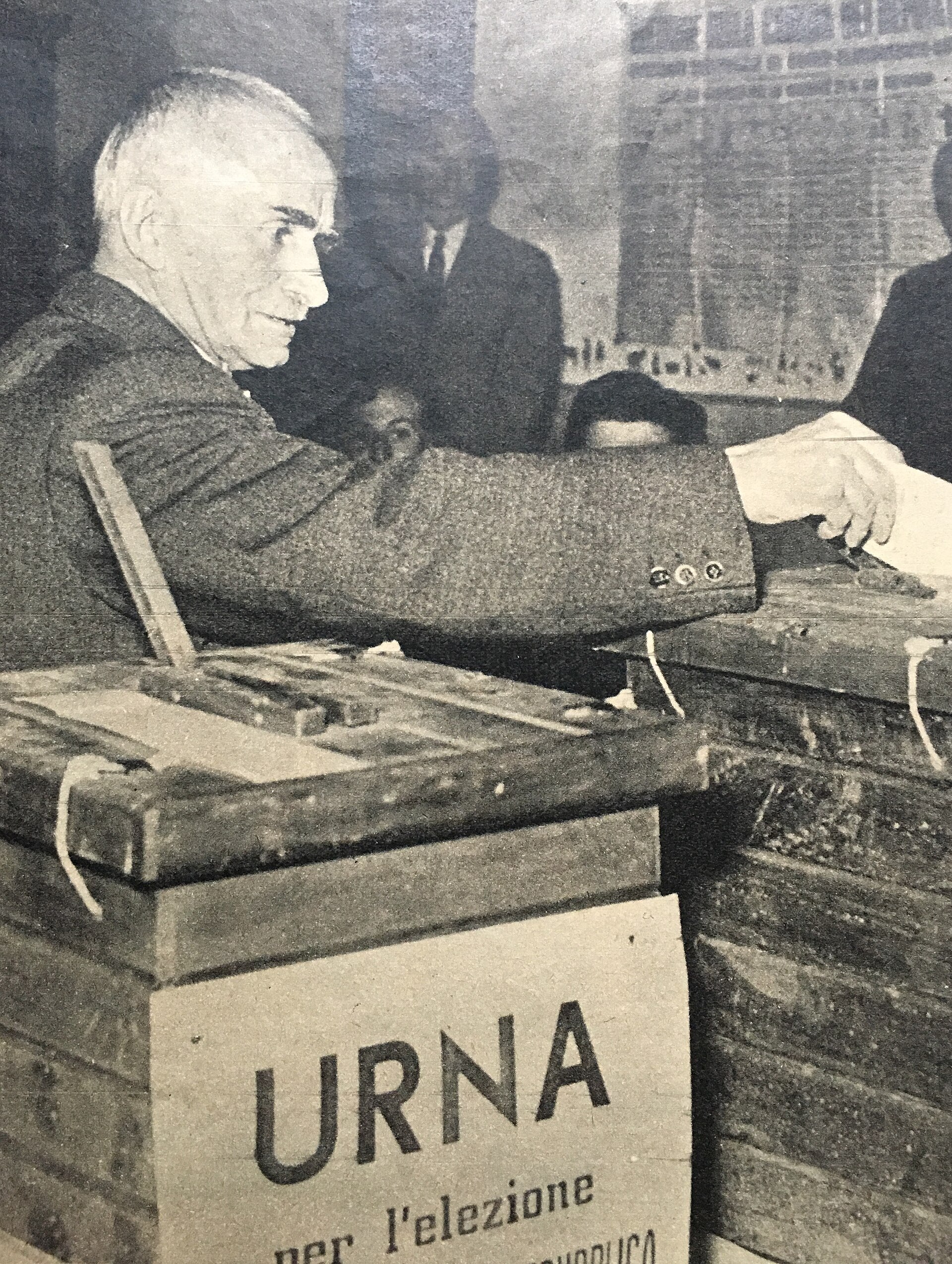 Imagem de referência de Luigi Einaudi, descrito nos dados abertos como economista e político italiano, 2° Presidente da Itália