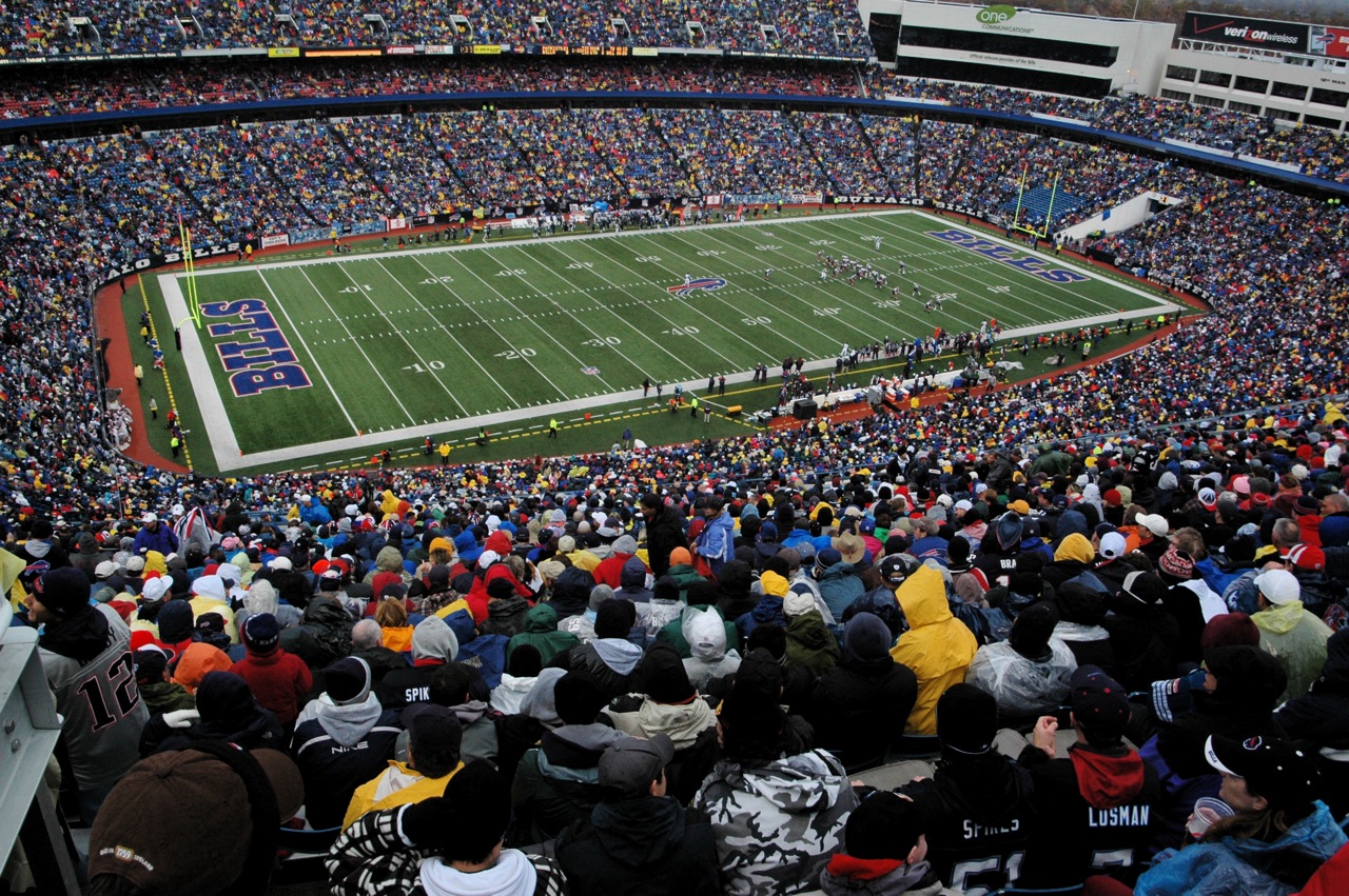 Imagem de referência de Ralph Wilson Stadium, descrito nos dados abertos como estádio nos Estados Unidos