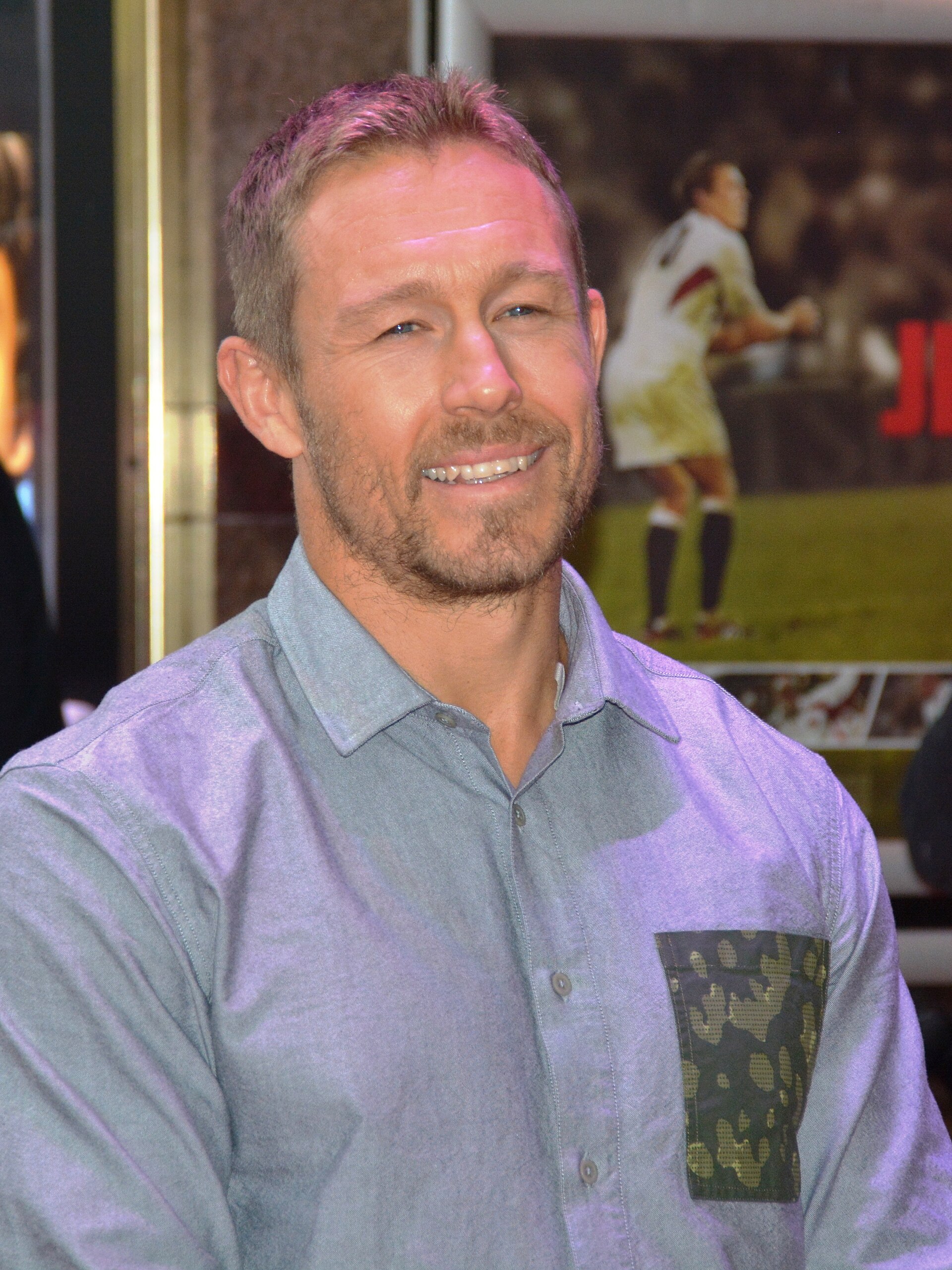 Imagem de referência relacionada a Jonny Wilkinson, item descrito como jogador de Rugby