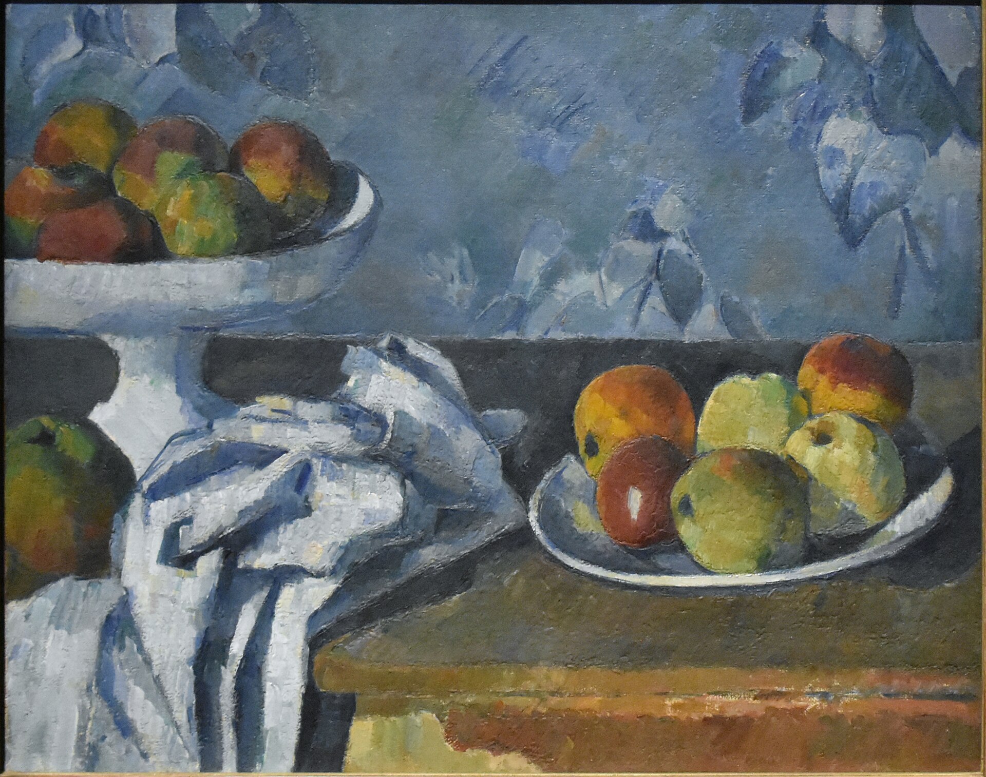 Imagem de referência de Natureza morta con fruteira, descrito nos dados abertos como pintura de Paul Cézanne