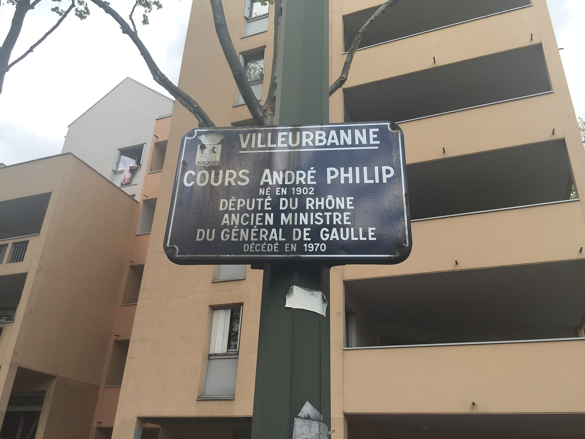 Imagem de referência relacionada a André Philip, item descrito como político francês (1902-1970)