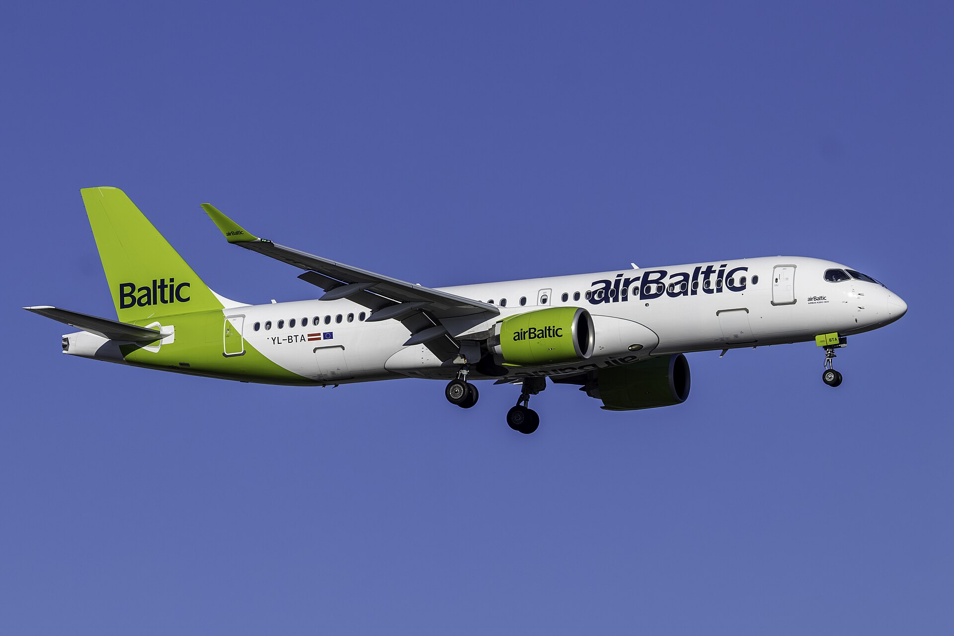 Imagem de referência de AirBaltic, descrito nos dados abertos como linha aérea letã