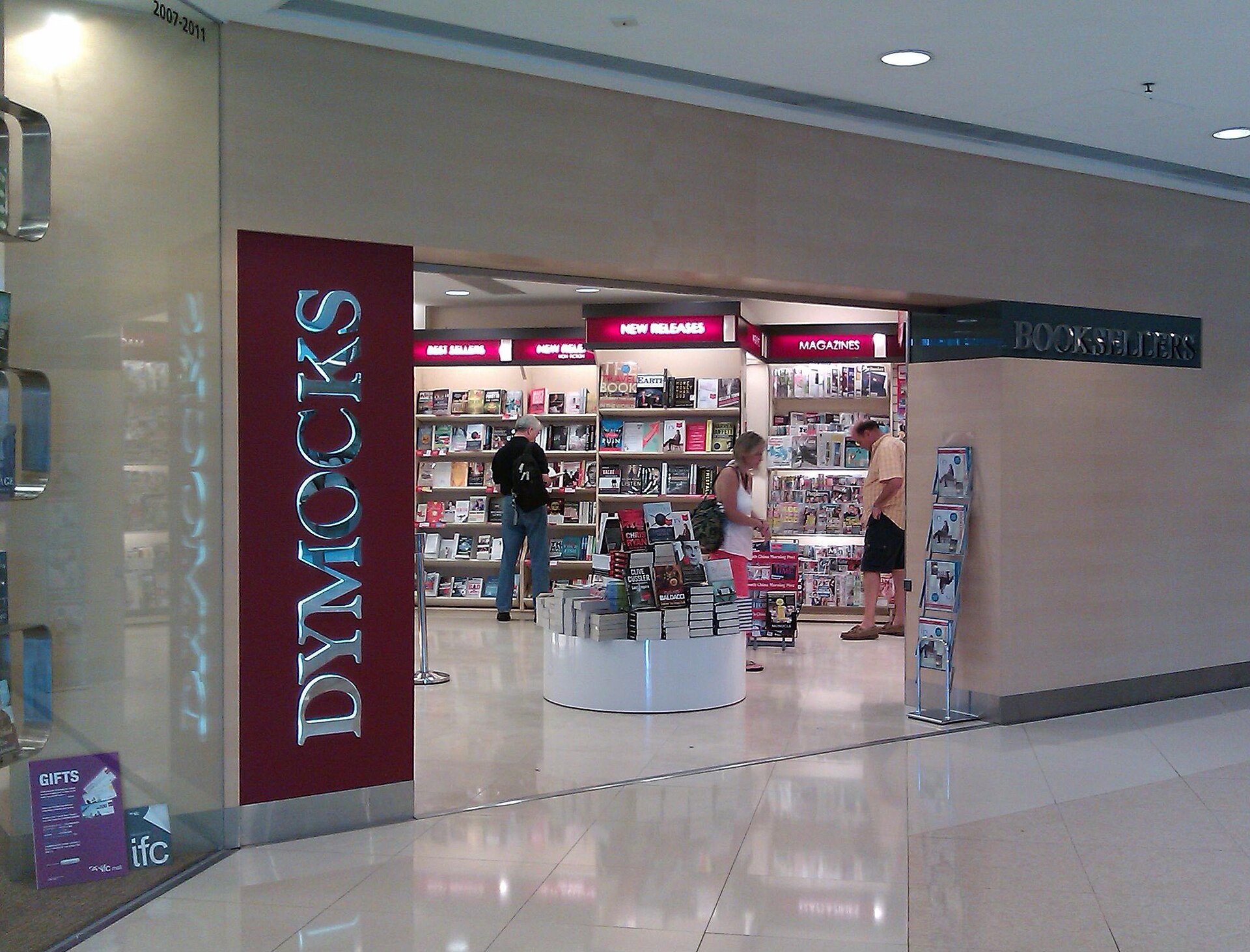 Imagem de referência relacionada a Dymocks, item descrito como registro de referência sobre Dymocks, organizado a partir de dados estruturados abertos