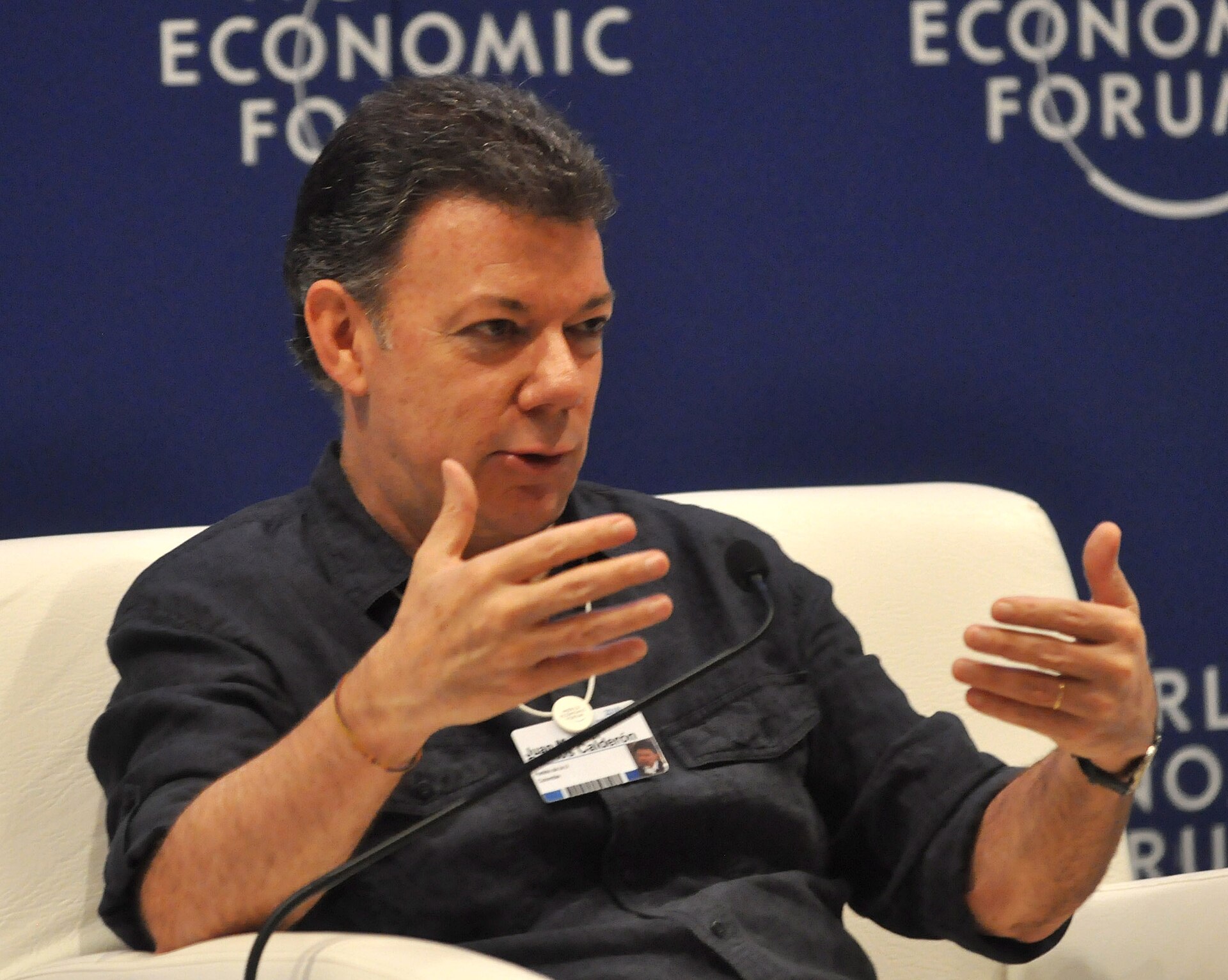Imagem de referência de Juan Manuel Santos, descrito nos dados abertos como economista e político colombiano, Ex-presidente da Colômbia