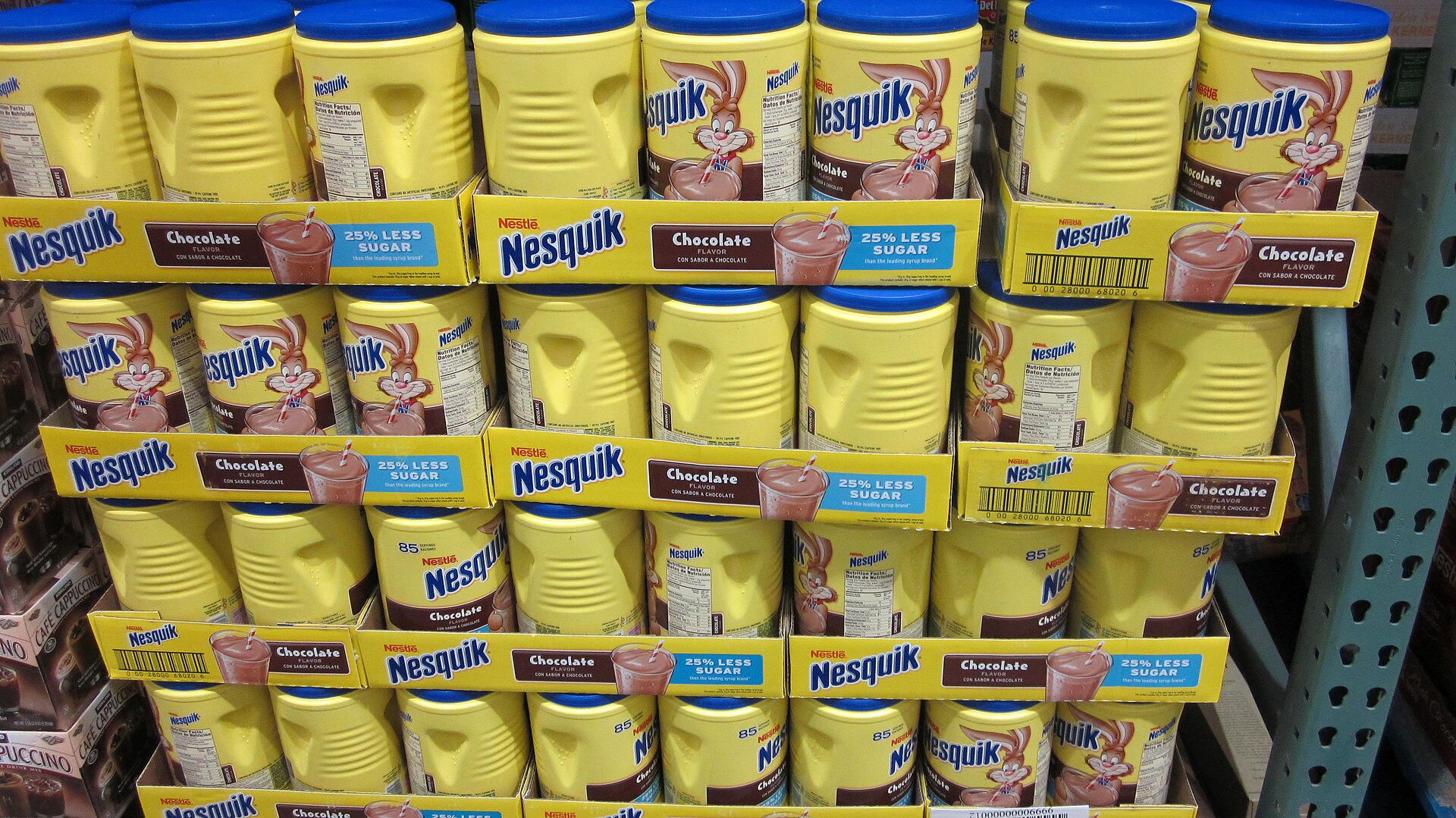 Imagem de referência de Nesquik, descrito nos dados abertos como logo favorita da Nestlé
