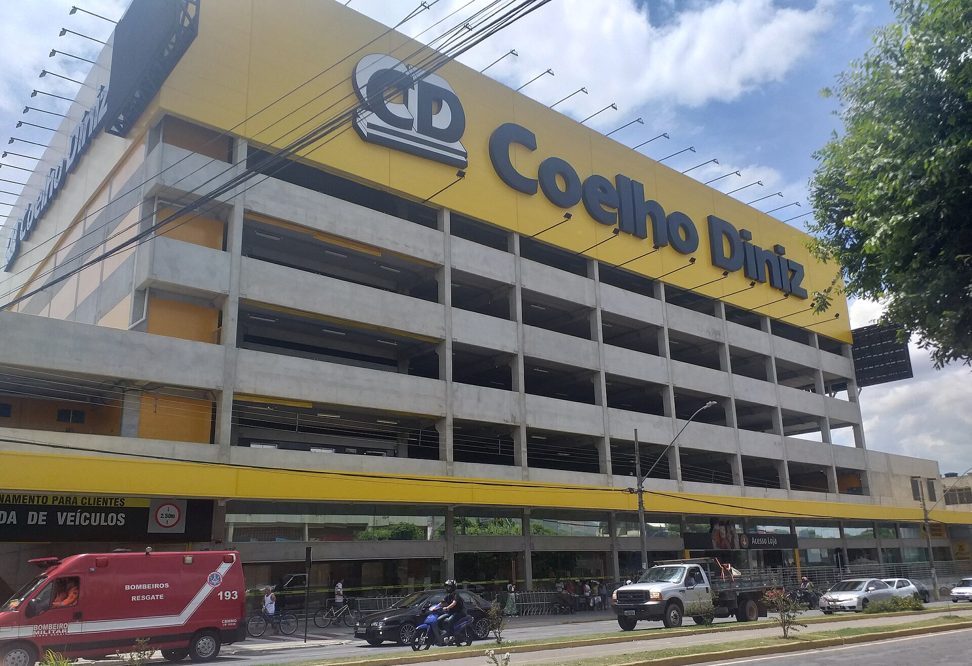 Imagem de referência relacionada a Coelho Diniz, item descrito como supermercados do Brasil