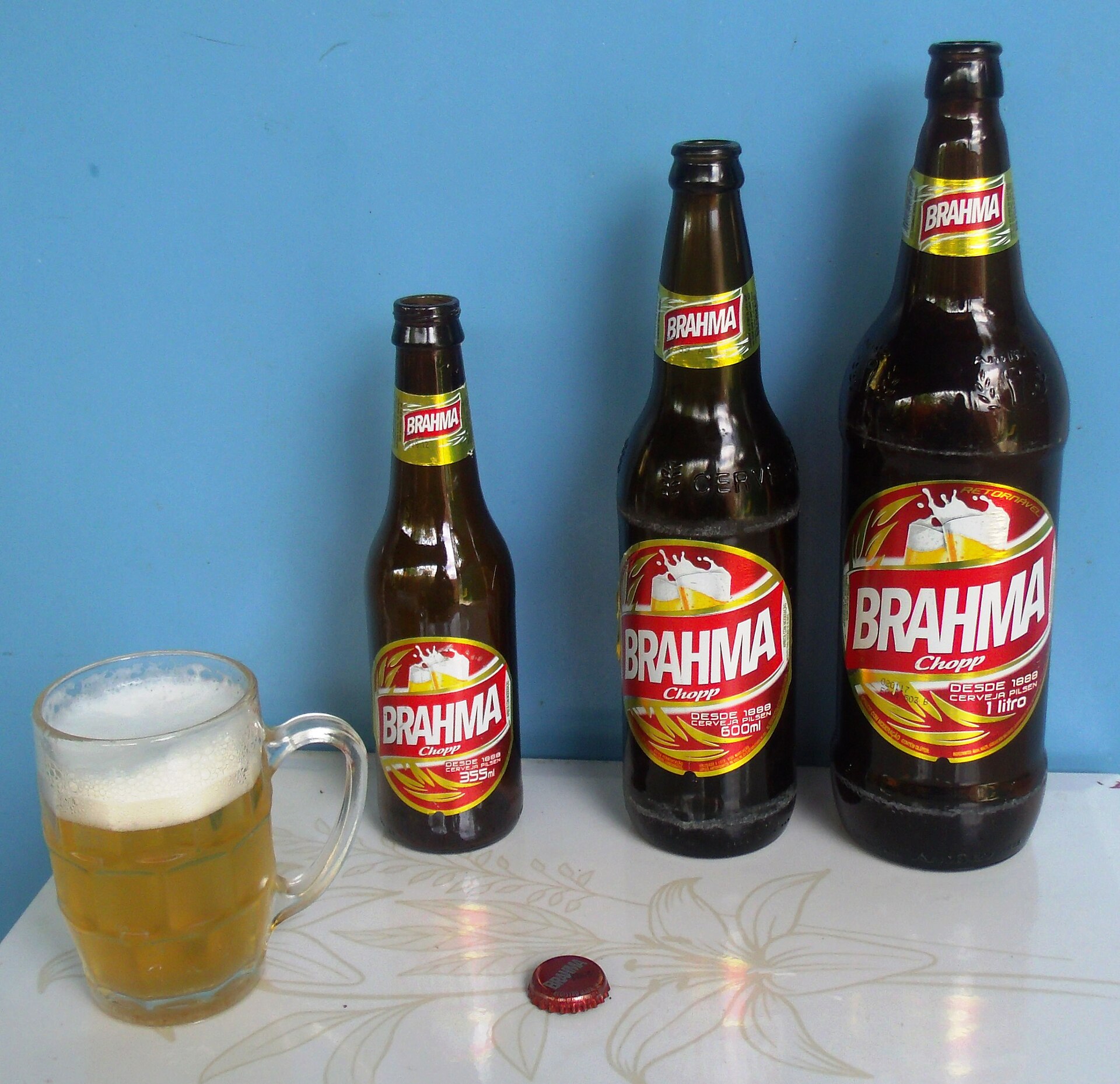 Imagem de referência de Brahma, descrito nos dados abertos como marca de cerveja brasileira