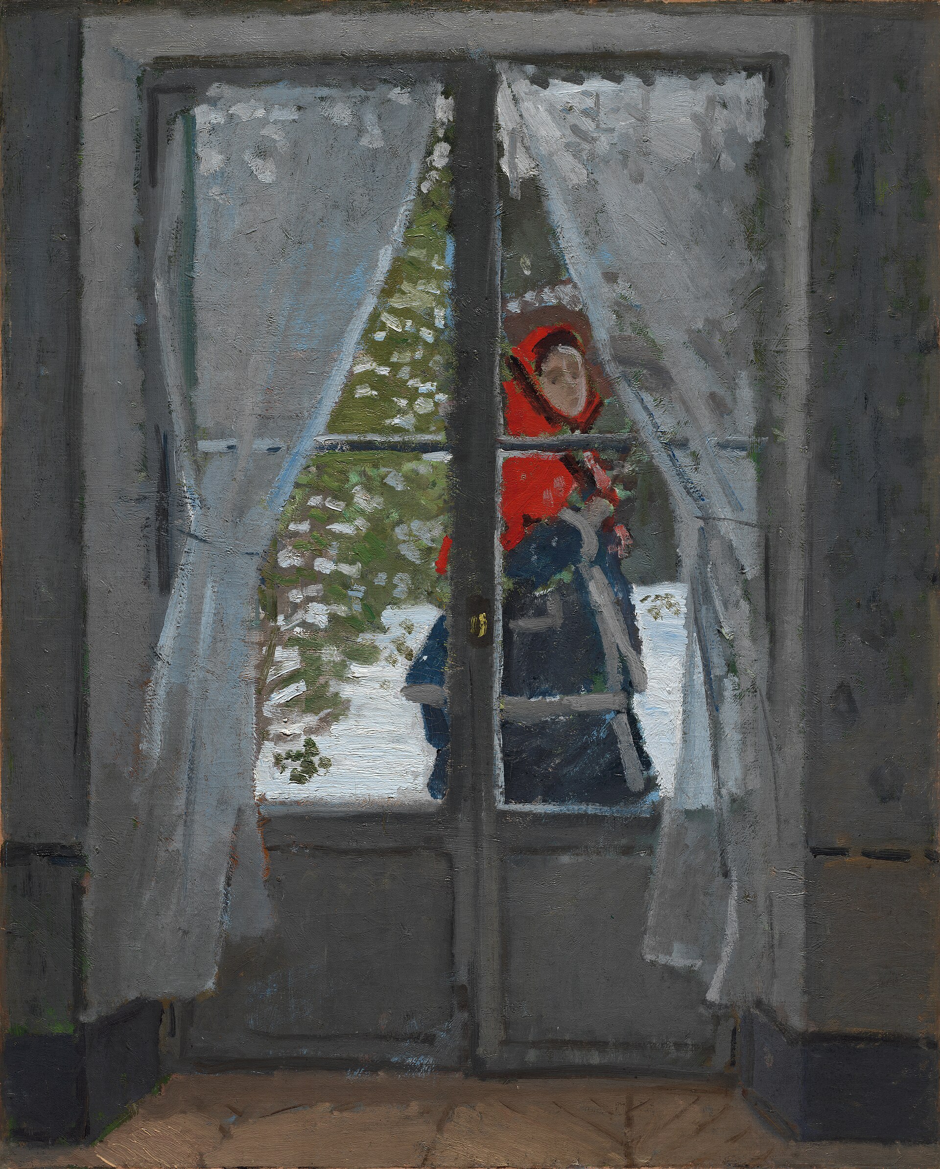 Imagem de referência de Capa Vermelha, descrito nos dados abertos como pintura de Claude Monet