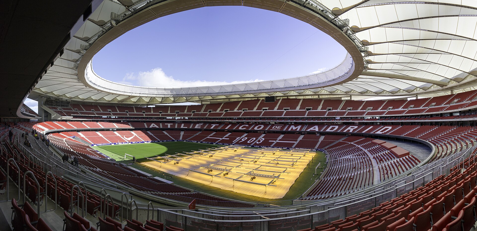 Imagem de referência de Estadio Metropolitano, descrito nos dados abertos como estádio de futebol em Madrid, Espanha