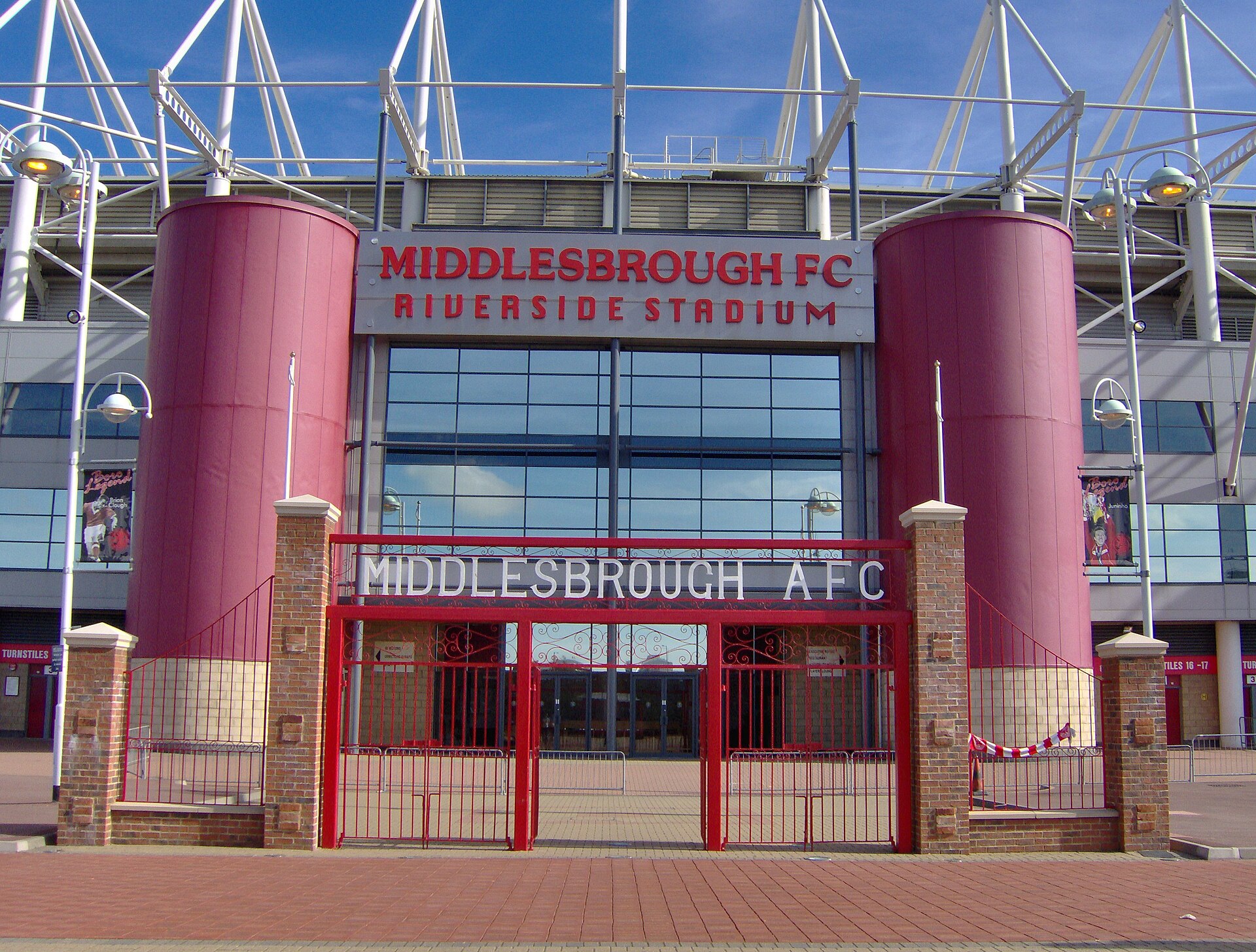 Imagem de referência de Middlesbrough Football Club, descrito nos dados abertos como clube inglês de futebol