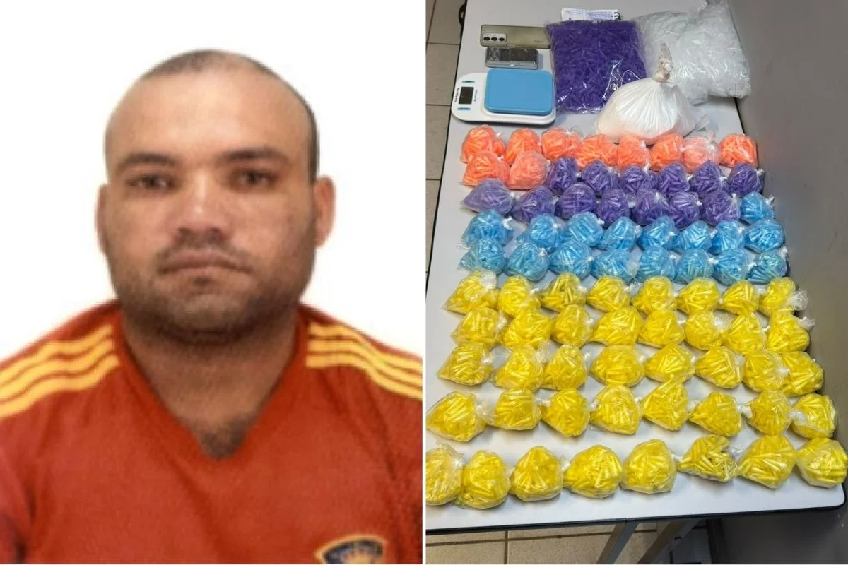 Solto pela Justiça, traficante volta a ser preso 4h após deixar cadeia