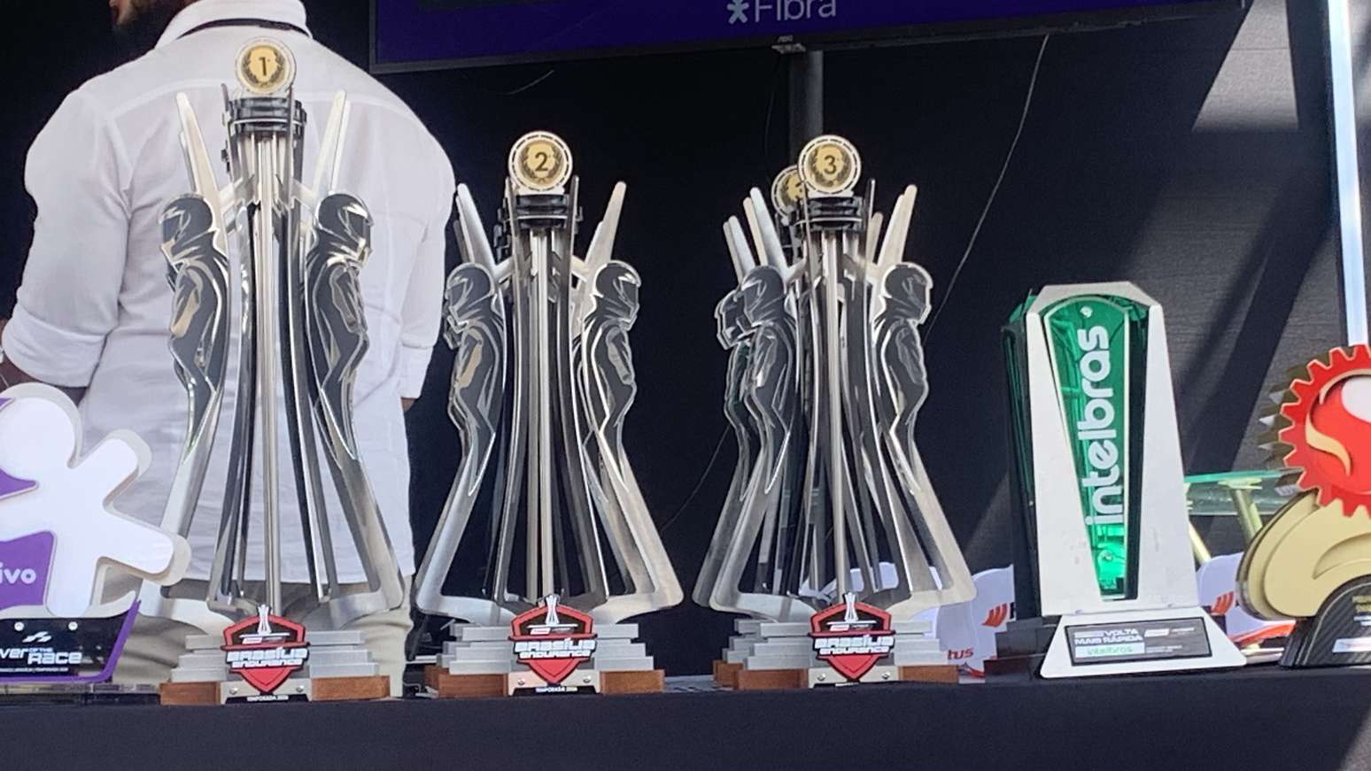 Trof&eacute;us da etapa endurance da Stock Car Pro Series