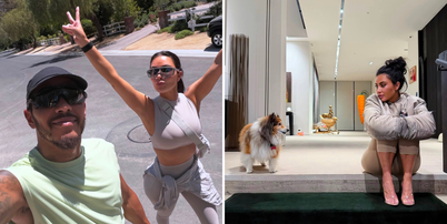 Lewis Hamilton publica novas fotos com Kim Kardashian e reacende o romance entre os dois. Foto: Reprodução/ Redes Sociais
