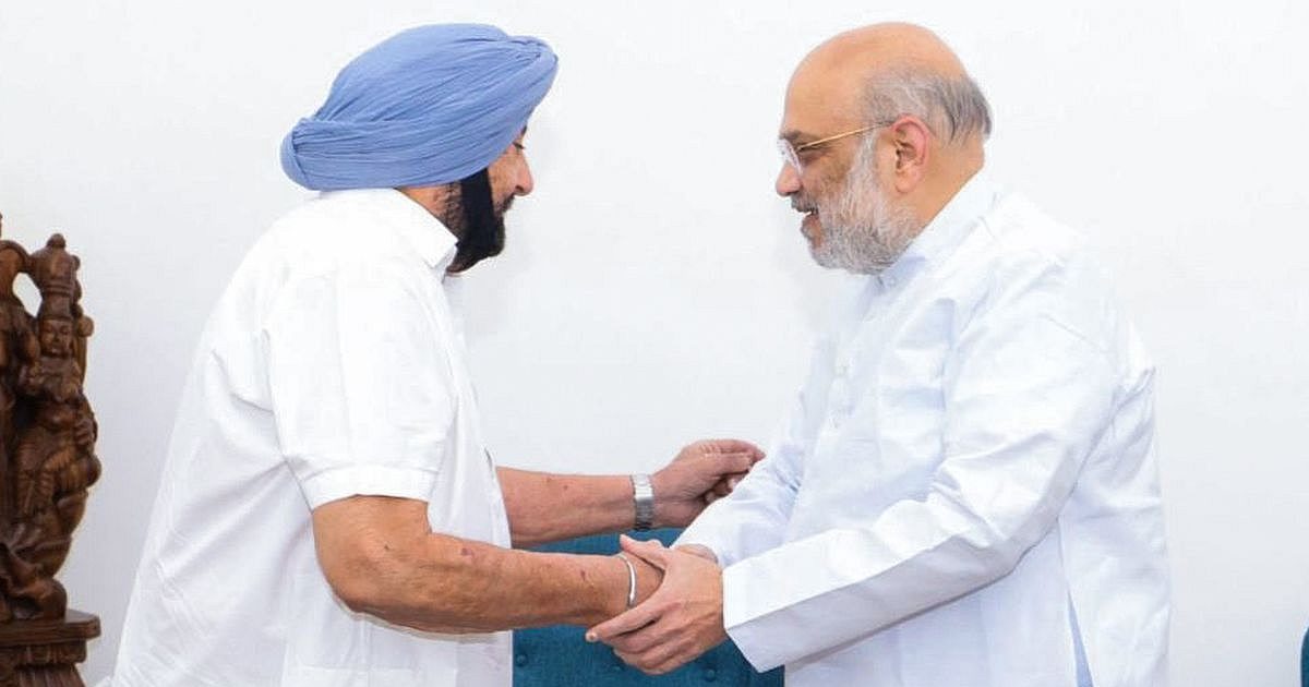 Amarinder Singh está desistindo do BJP para voltar ao Congresso? Ele diz...