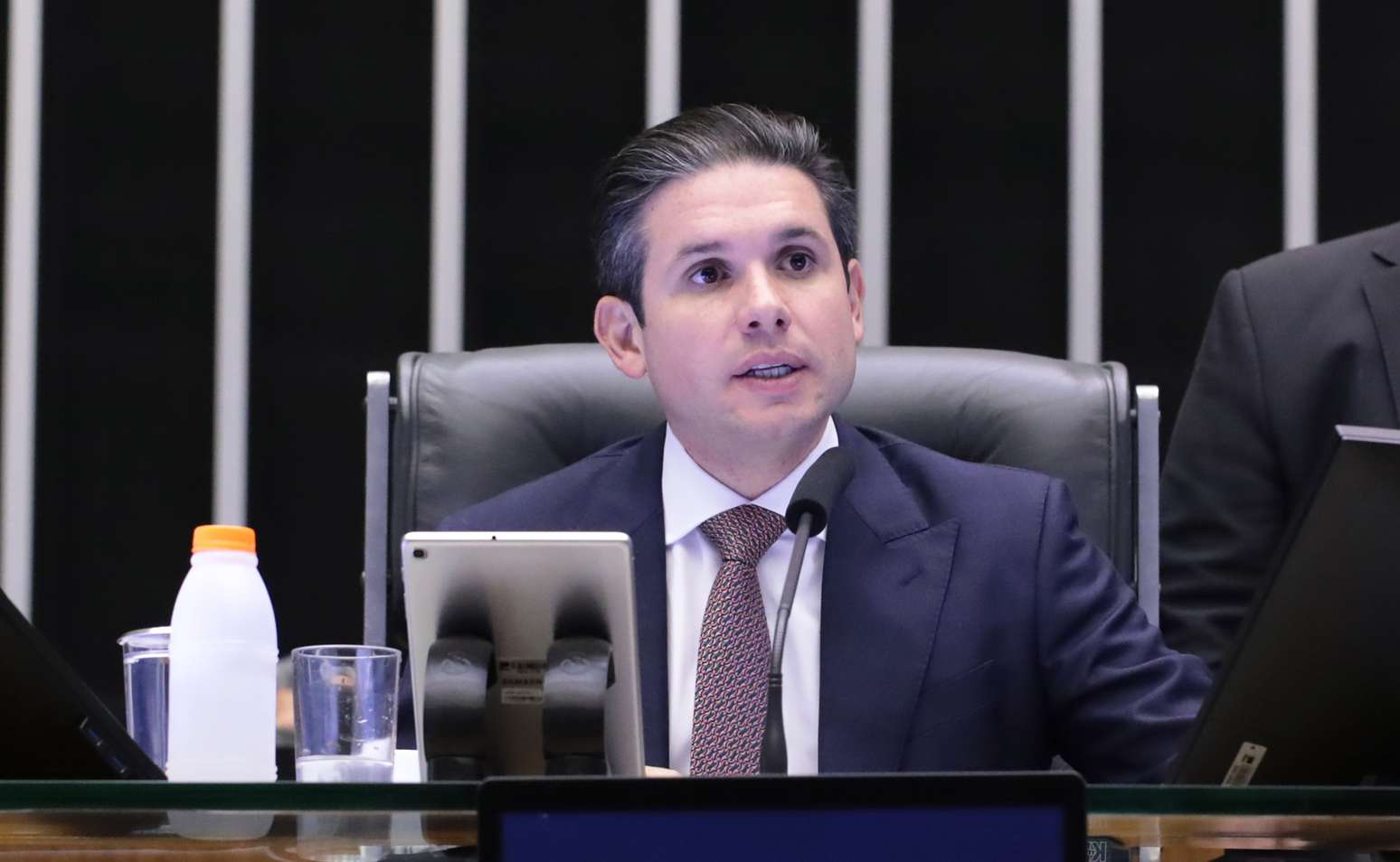 Hugo Motta, presidente da C&acirc;mara dos Deputados