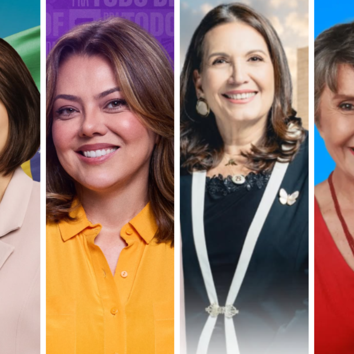 Disputa pelo Senado no DF é marcado pela estreia de Michelle Bolsonaro e por diversidade ideológica