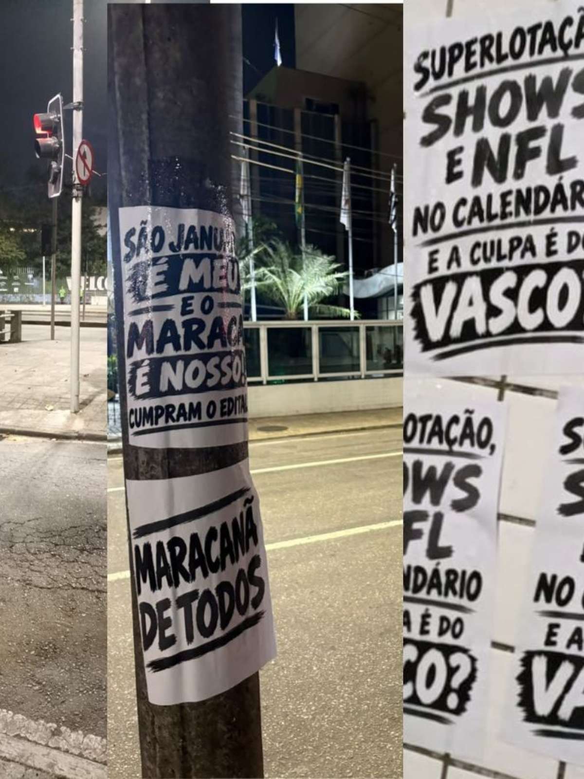 NFL no Maracanã amplia crise com o Vasco