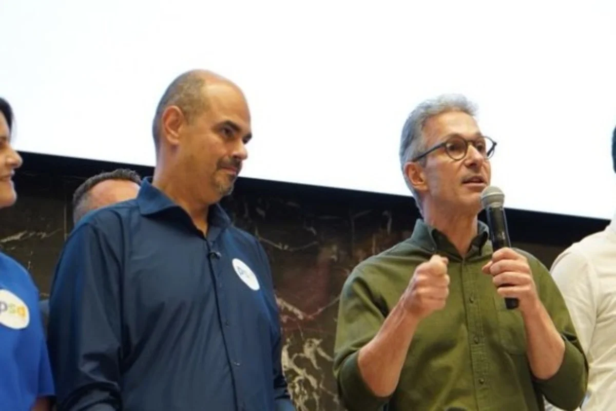 Governador Mateus Simões e Romeu Zema
