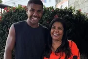 Davi Brito e a mãe, Elisângela Brito