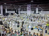 O xeique Mohamed bin Rachid recebe condolências pela morte do xeique Ahmed em ligação telefônica com o Emir de Qatar