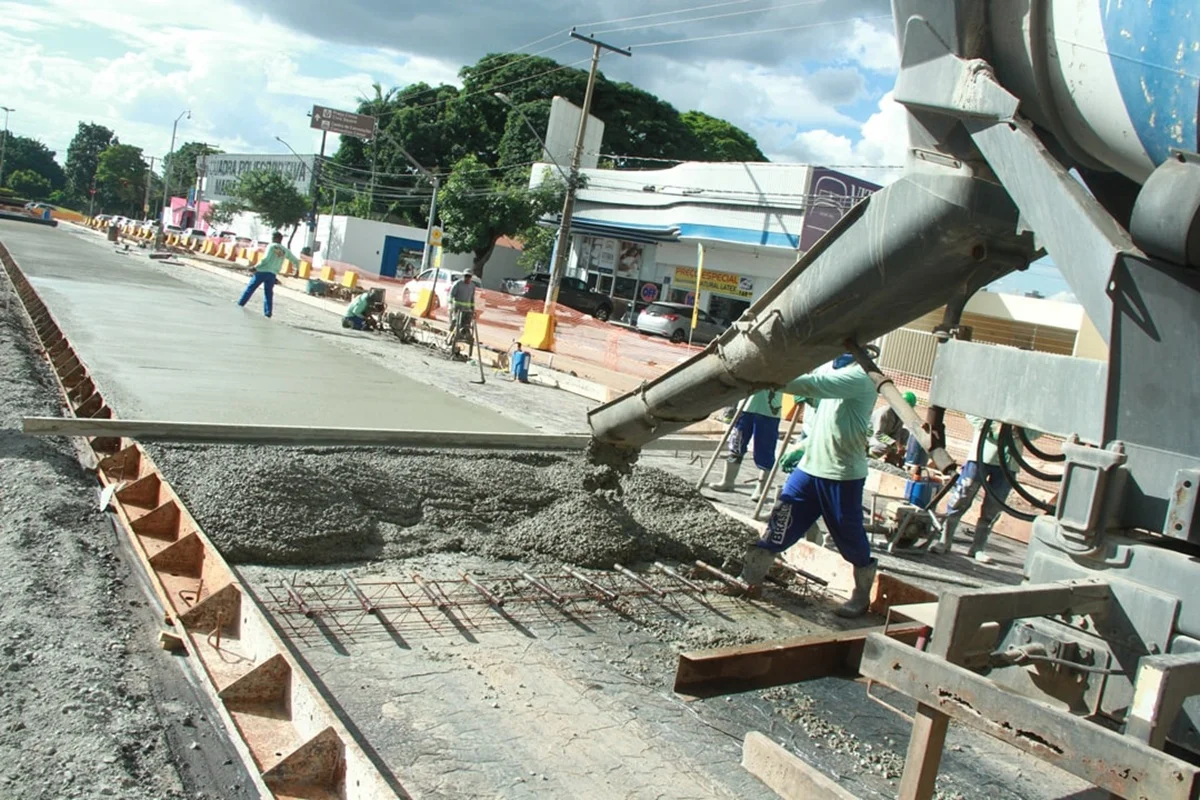 Obra do BRT Norte Sul, em Goiânia, tem previsão de entrega em 14 de julho de 2029, segundo o portal da Transparência do município