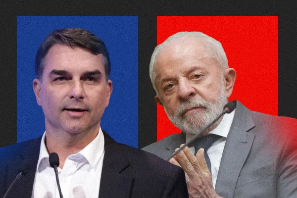 Vox: Flávio Bolsonaro tem 45,2% e Lula marca 44,7% no 2º turno
