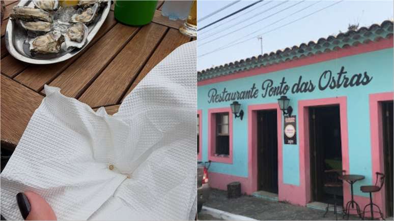 Cliente se surpreende ao encontrar pérola dentro da boca após comer ostra no Litoral de São Paulo