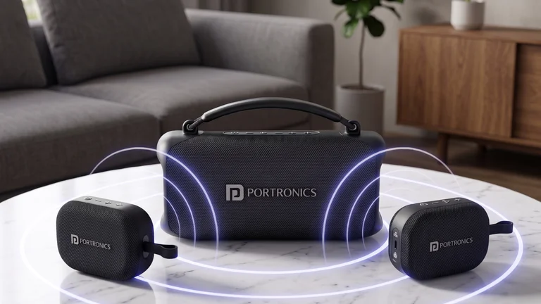 Nova caixa de som se desmonta em 3 partes e espalha o áudio pela casa