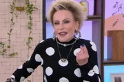 Ana Maria Braga confunde Antonio Calloni com Fagundes ao vivo
