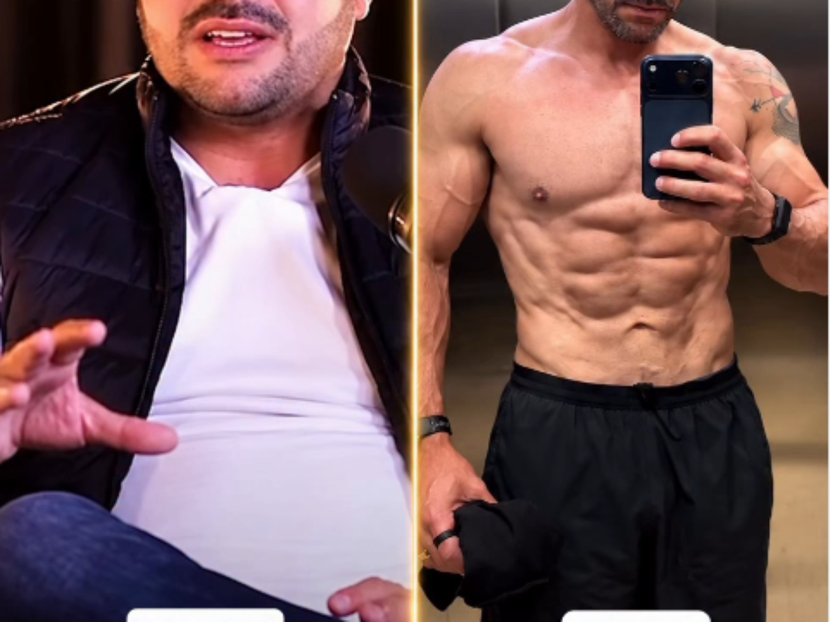 'Quero chegar aos 80 com disposição': o antes e o depois de marido de Simone Mendes