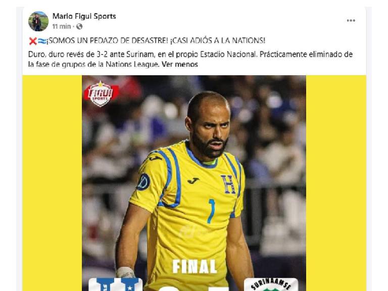 Cansaço, apontam dois e uma preocupação após a dolorosa derrota de Honduras contra Suriname.