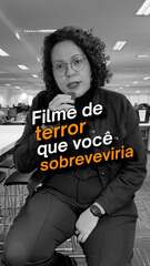 Esses FILMES DE TERROR até uma CRIANÇA sobreviveria!