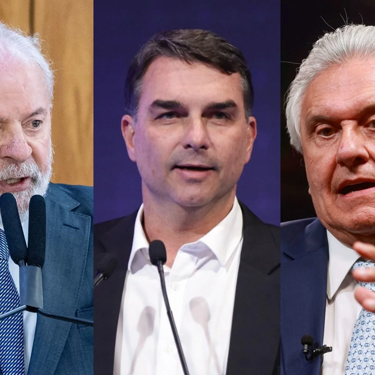 Vox: Lula marca 41,1% no 1º turno; Flávio tem 37,8% e Caiado, 3,8%