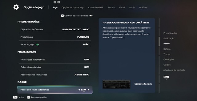 EA FC 27: 5 ajustes nas configurações que podem melhorar sua gameplay