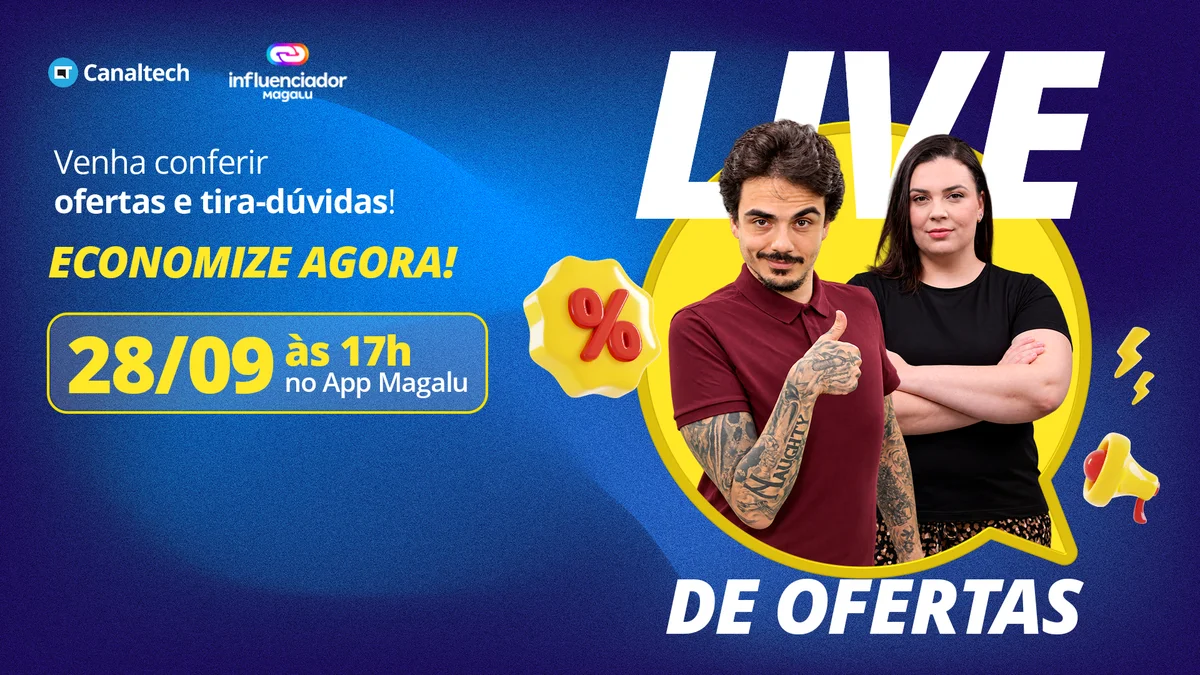 Imagem da matéria: Live do Magalu com Canaltech terá ofertas em celulares, fones e mais
