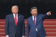 Encontro de Trump e Xi Jinping em Pequim, na China