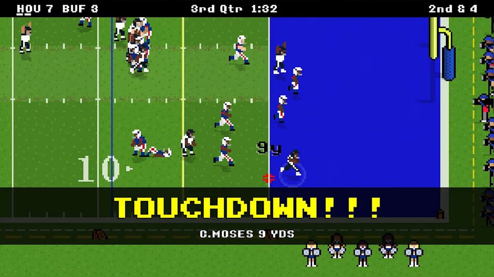 Retro Bowl é um game de futebol americano retrô em 8 Bits inspirado por Tecmo Super Bowl — Foto: Reprodução/Nintendo Game Store