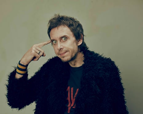 Actor Matt King as his chaotic Peep Show character Super Hans.