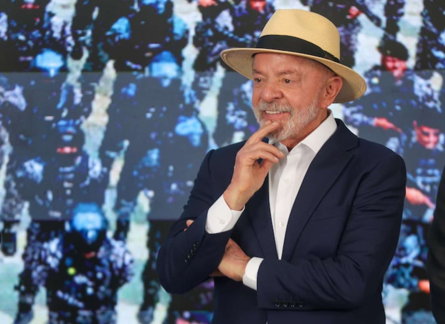 Presidente Luiz In&aacute;cio Lula da Silva, candidato &agrave; reelei&ccedil;&atilde;o