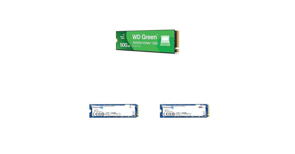 Hora de dar um upgrade no armazenamento: veja SSDs NVMe Gen4 em promoção na Amazon