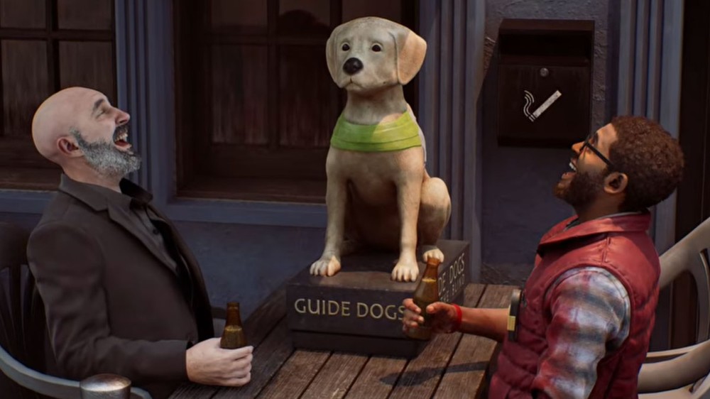 O final Dog de Silent Hill: Townfall traz uma conclusão cômica para a história — Foto: Reprodução/Shirrako