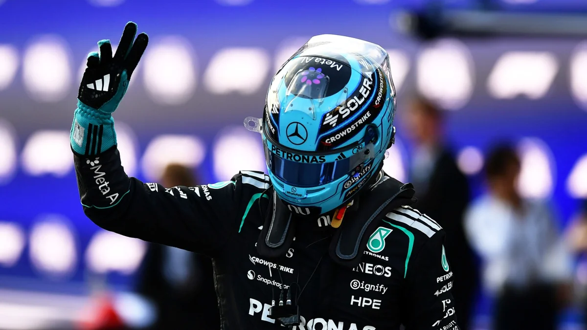 GP de Baku: com final emocionante, Russell vence circuito da Fórmula 1