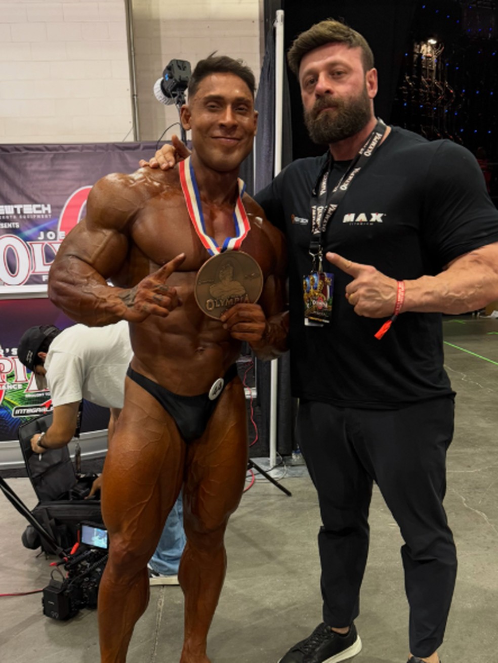 Ramon Dino reage após deixar bi do Mr. Olympia escapar: 'Assumimos a responsabilidade'