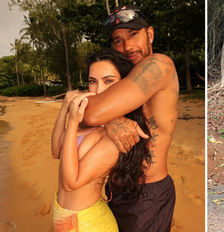 Lewis Hamilton e Kim Kardashian curtem juntos momentos de lazer. Foto: Reprodução/ Redes Sociais