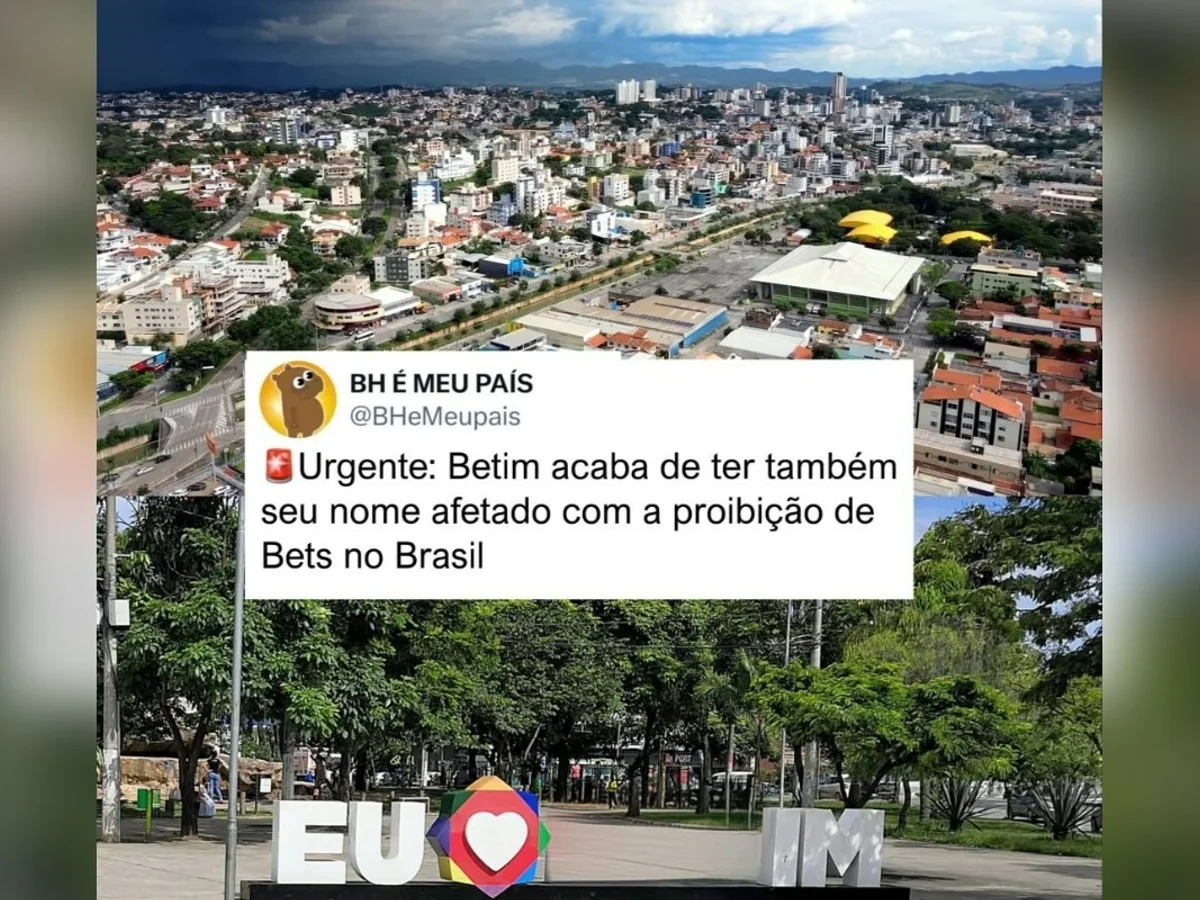 Adeus, Betim? Proibição das bets rende trocadilhos entre mineiros