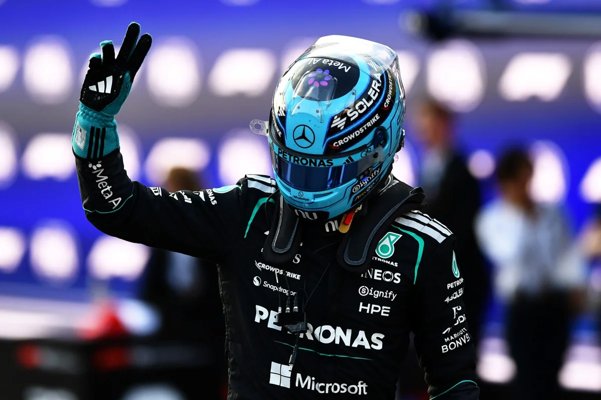 GP de Baku: com final emocionante, Russell vence circuito da Fórmula 1