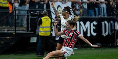 S&atilde;o Paulo vence o Corinthians por 2 a 1 no primeiro jogo da final do Brasileir&atilde;o Feminino. Foto: Estad&atilde;o